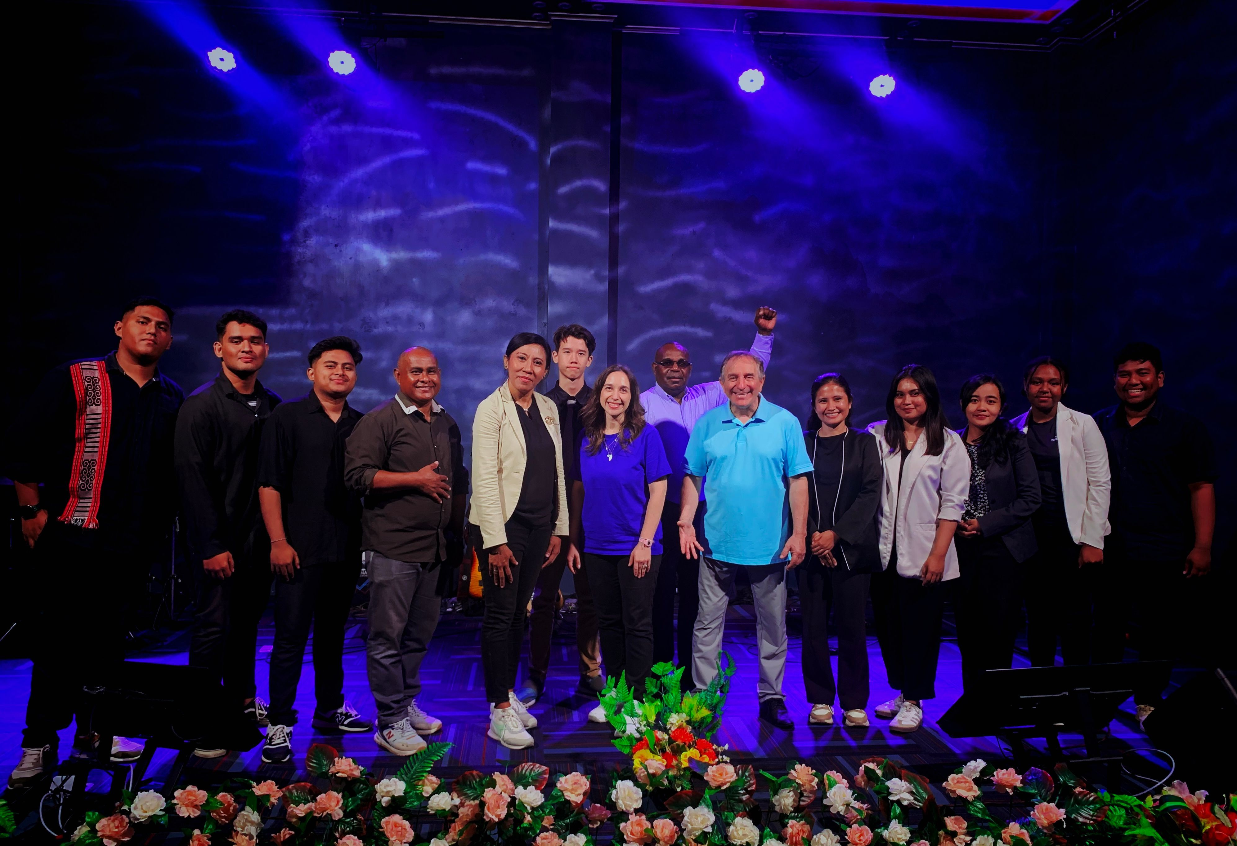 Pastor Peycho with the AOG Adonai Worship Center